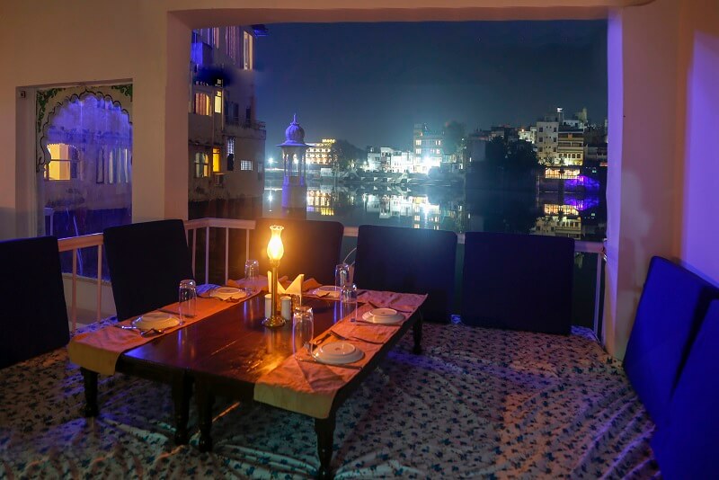 Romantic Restaurants in Udaipur